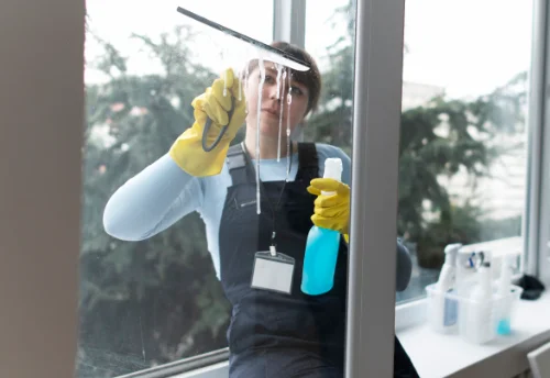 Nettoyage de vitres intérieures et extérieures à Morgny